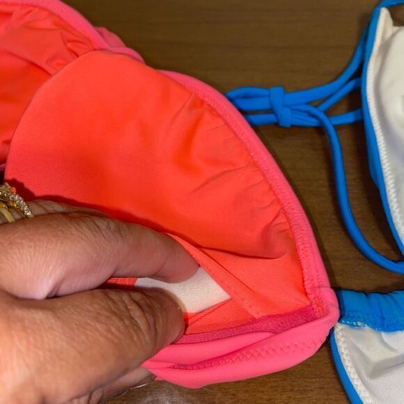 Bundle of 3 Victoria secret bikini tops size small - Picture 5 of 7